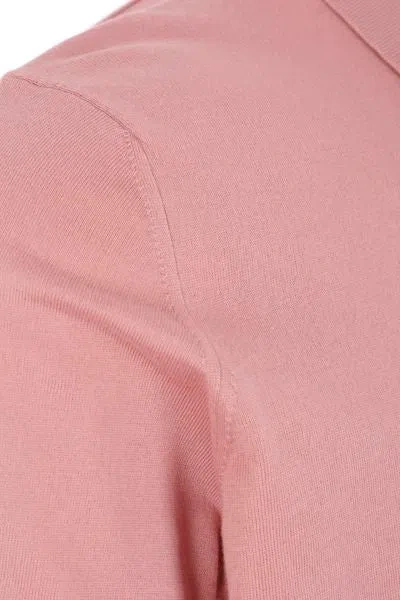 Shop Brunello Cucinelli T-shirts And Polos In Rosa+nebbia