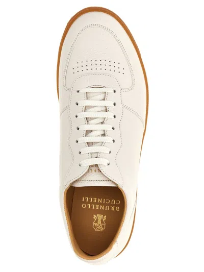 Shop Brunello Cucinelli 'hybrid' Sneakers In White
