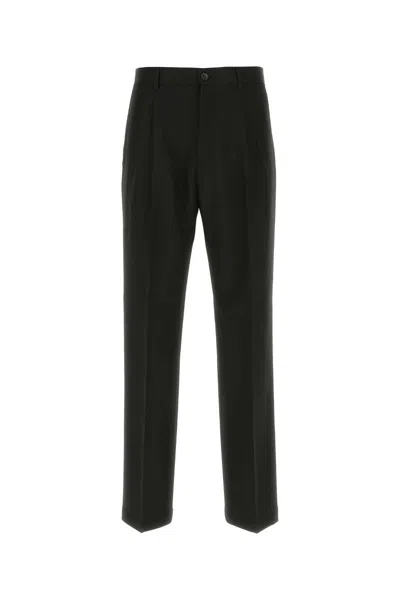 Shop Burberry Pants Clothing In Black