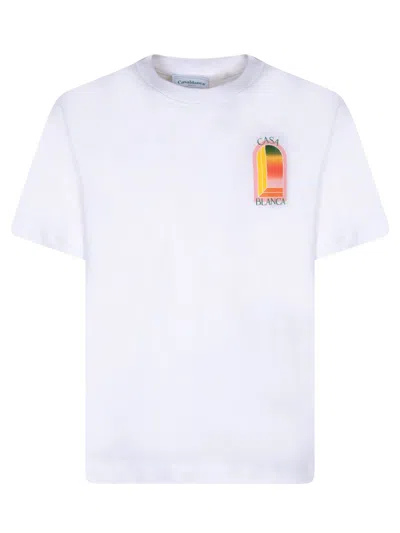 Shop Casablanca T-shirts In White