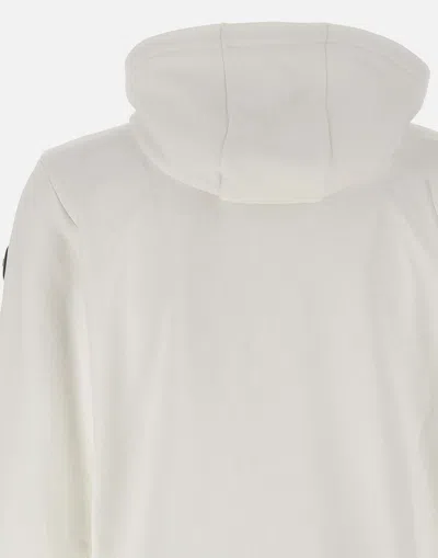 Shop Colmar Connective White Cotton Zip Hoodie