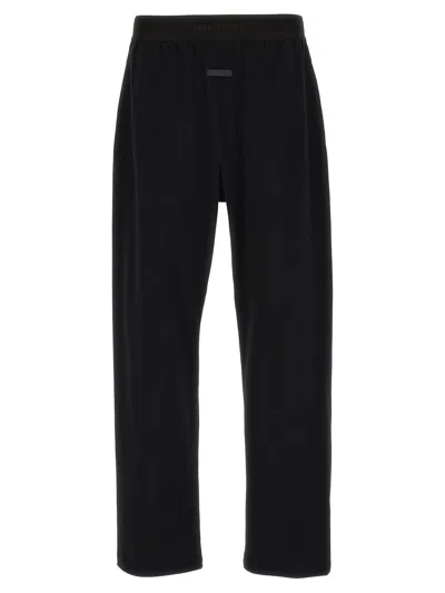 Shop Fear Of God 'lounge' Joggers In Black