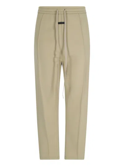 Shop Fear Of God Trousers In Neutrals