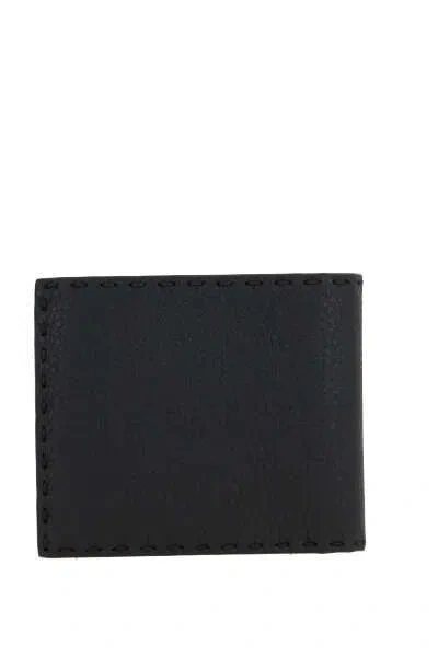 Shop Fendi Wallets In Black