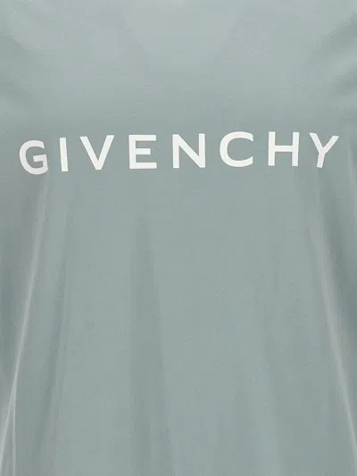 Shop Givenchy T-shirts And Polos In Blue