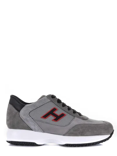 Shop Hogan Interactive - Sneakers In Grey/blue