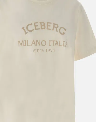 Shop Iceberg T-shirts And Polos In White
