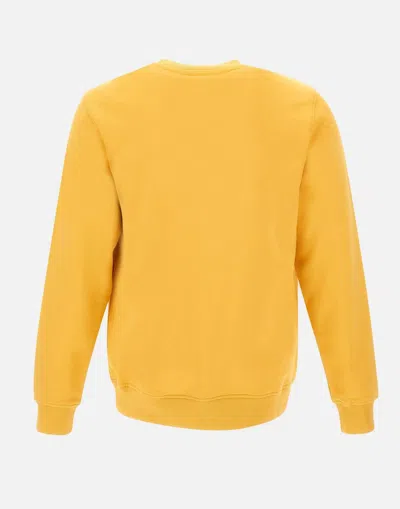Shop K-way Baptiste Ochre Yellow Sweatshirt