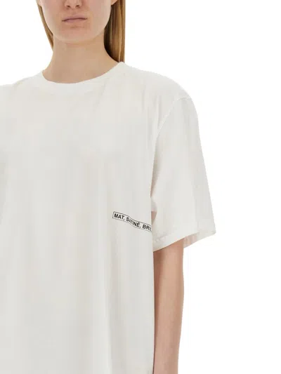 Shop Mm6 Maison Margiela T-shirts And Polos In White