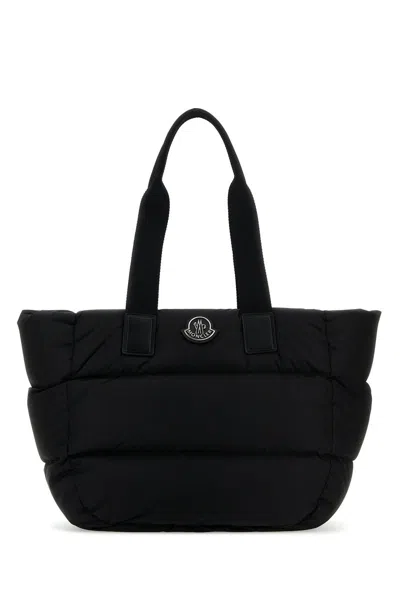 Shop Moncler Caradoc Tote Bags In Black