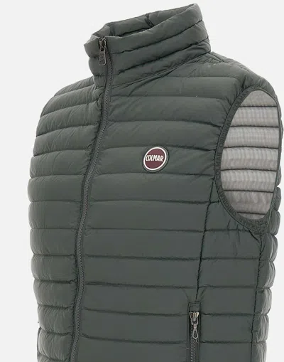 Shop Colmar Repunk Forest Green Quilted Vest