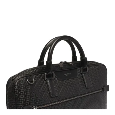 Shop Serapian Suitcases In Black