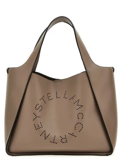 Shop Stella Mccartney Shopping 'logo Stella' In Beige