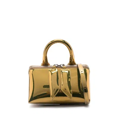 Shop Attico The  Bags In Gold