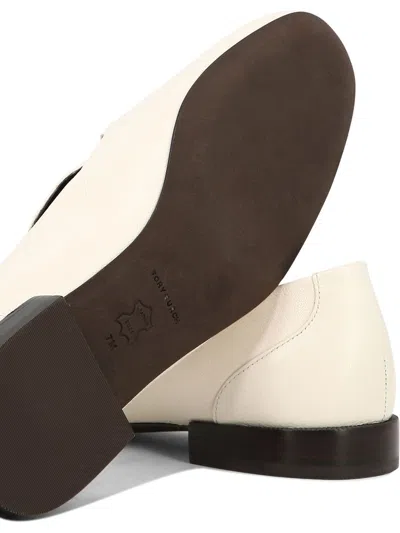 Shop Tory Burch Flat Shoes In White