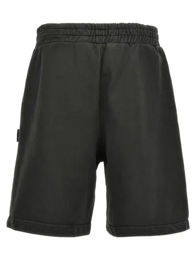 Shop Palm Angels 'the Palm' Bermuda Shorts In Gray