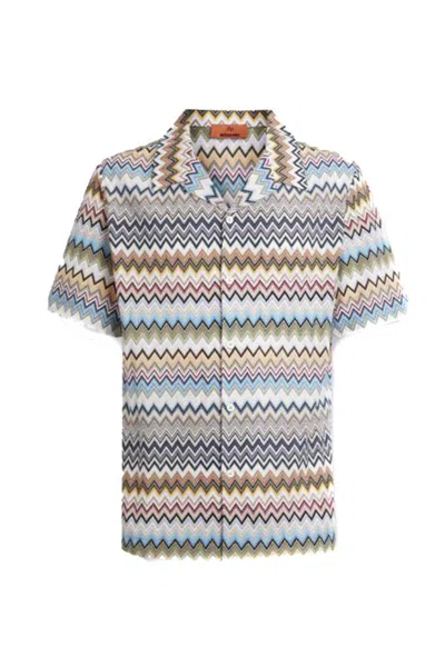 Shop Missoni Shirts In Multicolor
