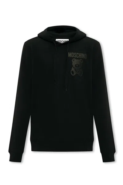 Shop Moschino Sweatshirts In Black