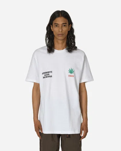 Shop Wacko Maria High Times Crewneck T-shirt In White
