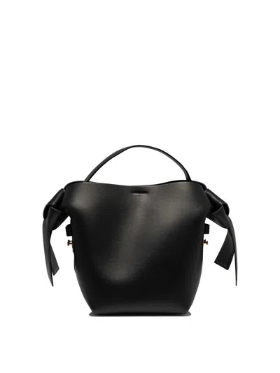 Shop Acne Studios "mini Musubi" Shoulder Bag In Black