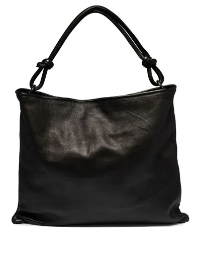 Shop Giancarlo Nevola "lune" Shoulder Bag In Black
