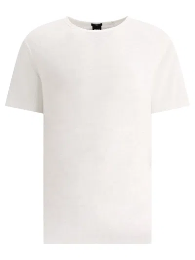 Shop Hugo Boss "tiburt" Linen T-shirt In White