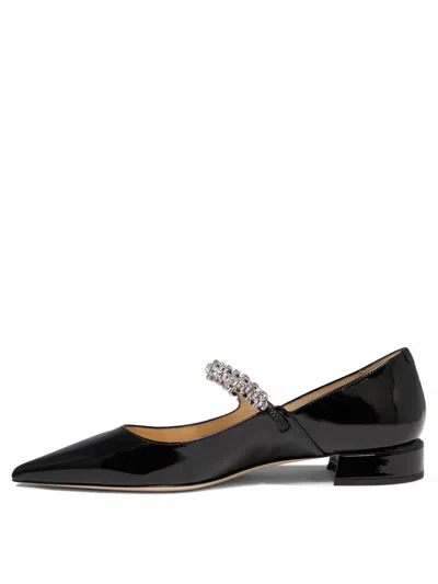 Shop Jimmy Choo "bing Pump Flat" Ballet Flats In Black