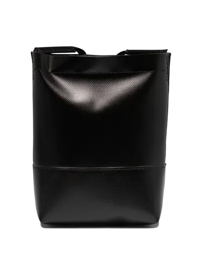 Shop Marni "tribeca" Crossbody Bag In Black