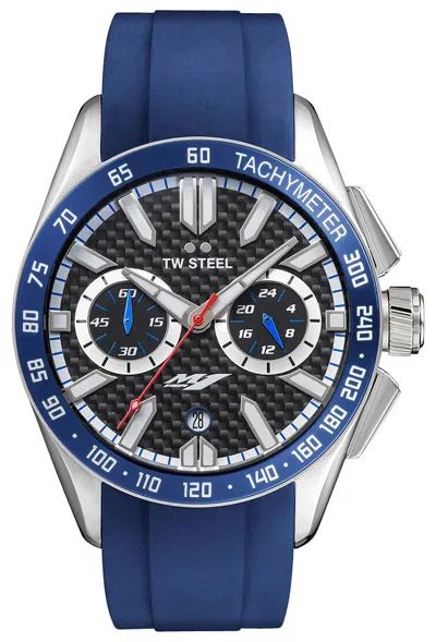 Shop Tw Steel Men's 46mm Quartz Watch In Blue
