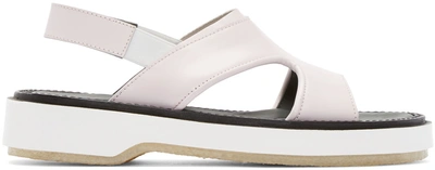 Adieu Pink Leather Type 43 Sandals