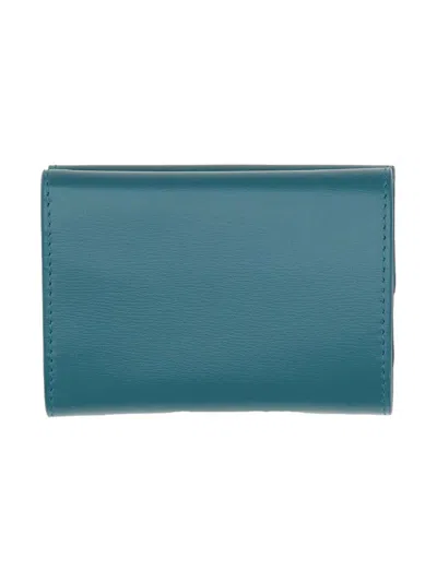 Shop Jil Sander Mini Wallet In Azure