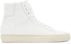 GIVENCHY White Knotted High-Top Sneakers