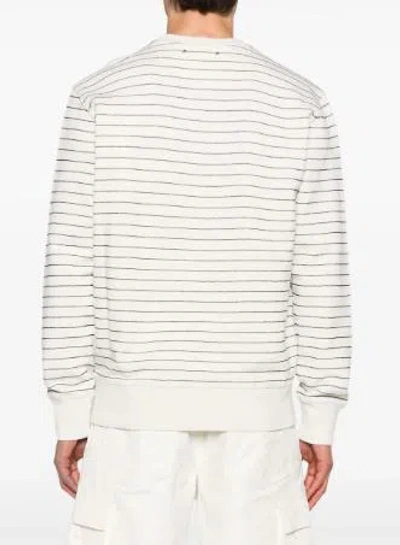 Shop Golden Goose Sweaters In Heritage White/blue