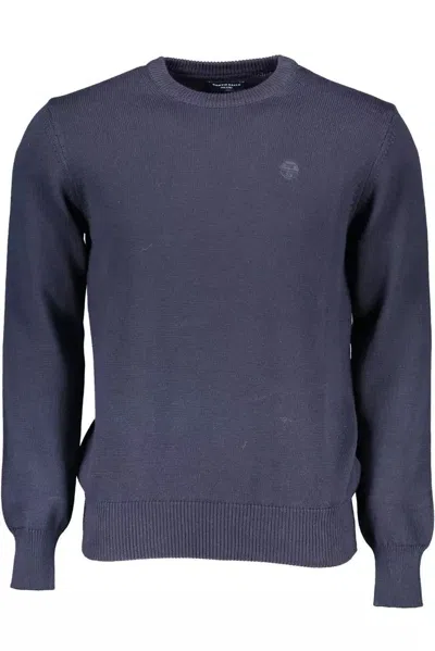 Shop North Sails Chic Organic Cotton Long Sleeve Men's Shirt In Blue