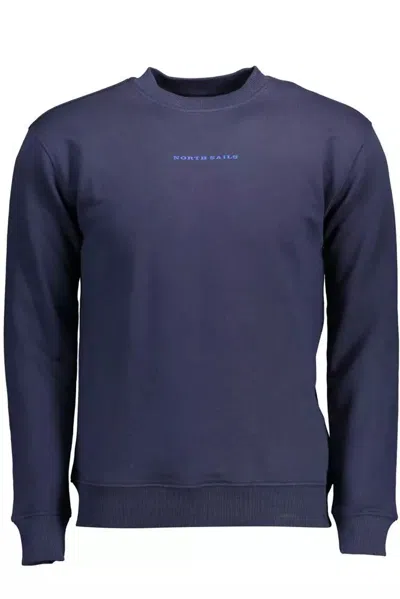 Shop North Sails Cotton Crew Neck Men's Sweater In Blue