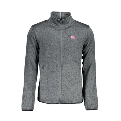 Shop Norway 1963 Exclusive Zippe Long Sleeve Men's Sweatshirt In Grey