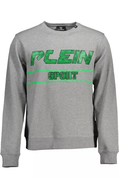 Shop Plein Sport Sophisticated Long-sleeve Men's Sweatshirt In Grey