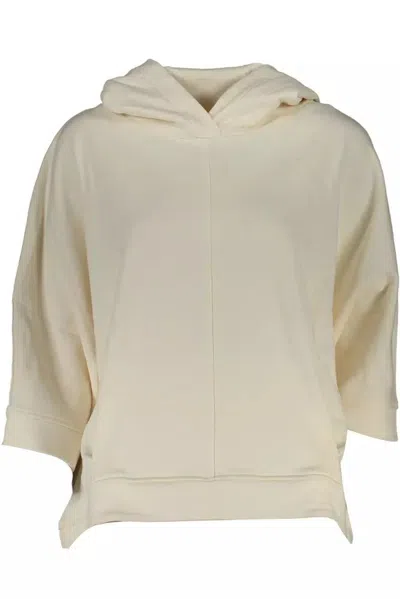 Shop North Sails Chic Hooded Sweatshirt With Organic Women's Fibers In White