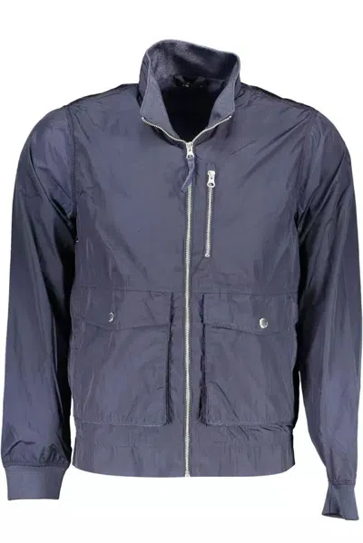 Shop North Sails Sleek Long Sleeve Sports Jacket In Men's In Blue