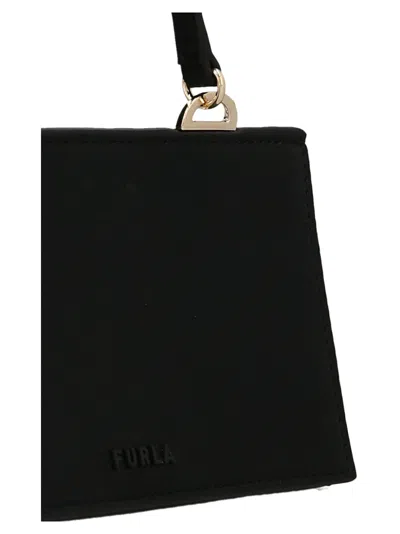 Shop Furla Futura Crossbody Bags Black