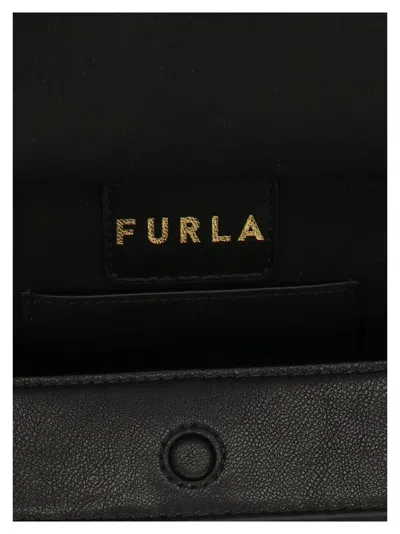 Shop Furla Futura Crossbody Bags Black