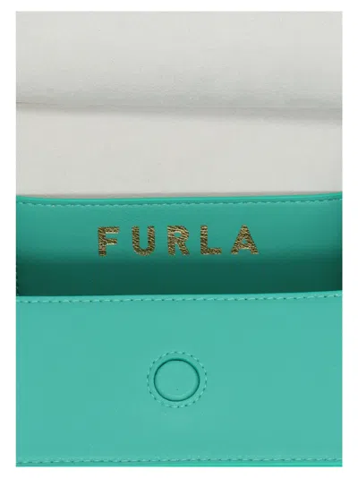 Shop Furla Futura Hand Bags Green