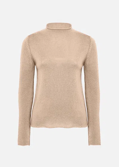Shop Malo Cashmere Turtleneck Sweater