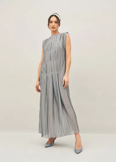 Shop Malo Pleated Dress