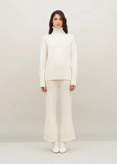 Shop Malo Cashmere Turtleneck Sweater