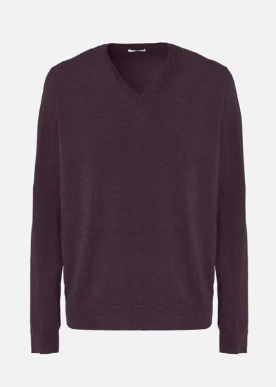 Shop Malo V-neck Cashmere Sweater