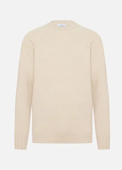 Shop Malo Regenerated Cashmere And Wool Crewneck Sweater