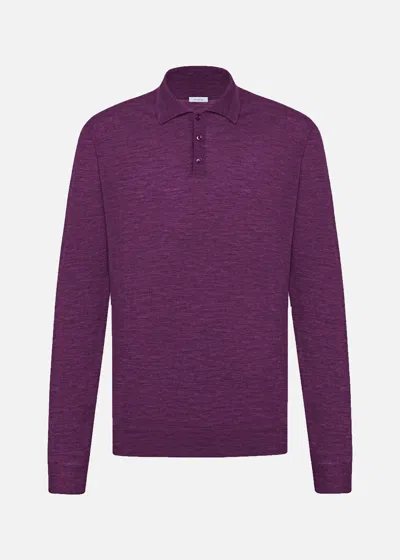 Shop Malo Polo Shirt In Cashmere And Silk