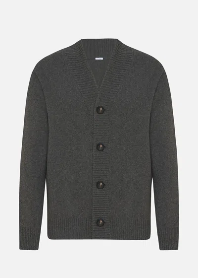 Shop Malo Regenerated Cashmere And Virgin Wool Cardigan