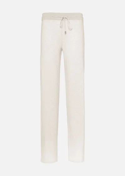 Shop Malo Jogger Trousers In Cashmere